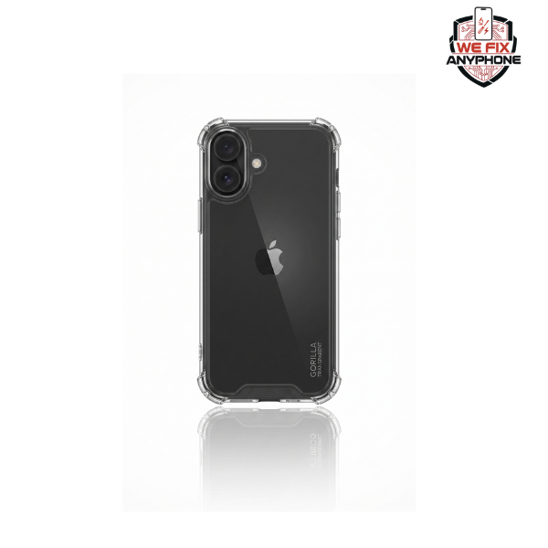 Iphone 16 Plus Gorilla Back Case Transperent